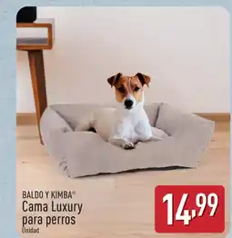 ALDI BALDO Y KIMBA Cama Luxury para perros oferta