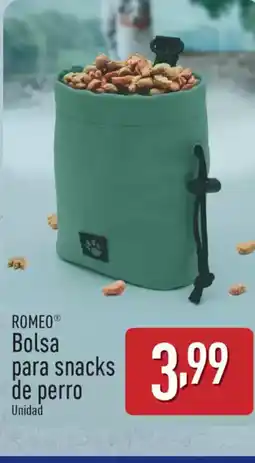 ALDI ROMEO Bolsa para snacks de perro oferta