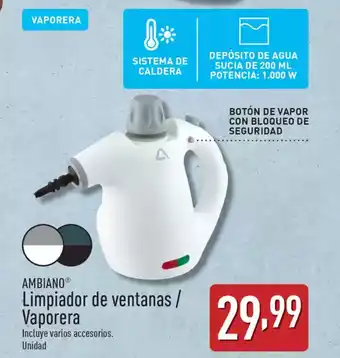 ALDI AMBIANO Limpiador de ventanas / Vaporera oferta