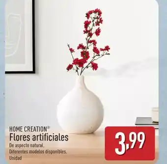 ALDI HOME CREATION Flores artificiales oferta