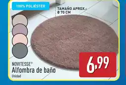 ALDI NOVITESSE Alfombra de baño oferta