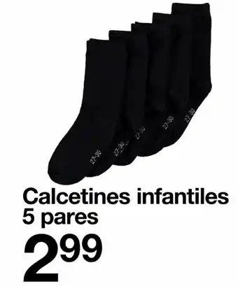 Zeeman Calcetines Infantiles 5 pares oferta