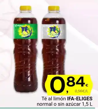 Supermercados Dani IFA-ELIGES Té al limón normal o sin azúcar oferta