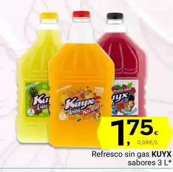 Supermercados Dani KUYX Refresco sin gas sabores oferta