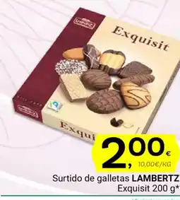 Supermercados Dani LAMBERTZ Surtido de galletas Exquisit oferta