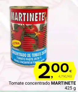 Supermercados Dani MARTINETE Tomate concentrado oferta