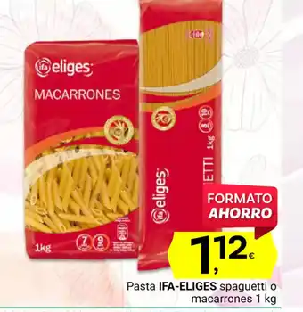 Supermercados Dani IFA-ELIGES Pasta spaguetti o macarrones oferta