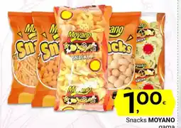 Supermercados Dani MOYANO Snacks oferta