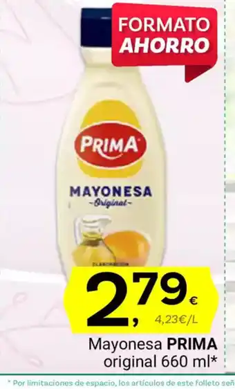 Supermercados Dani PRIMA Mayonesa oferta