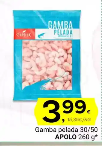 Supermercados Dani APOLO Gamba pelada 30/50 oferta