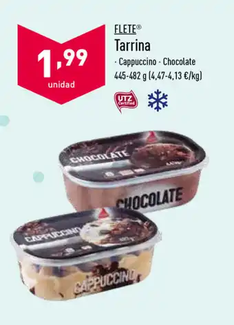 ALDI Flete Tarrina 445-482g oferta