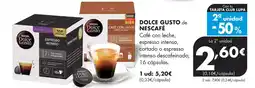 Supermercados Lupa NESCAFÉ Dolce gusto oferta