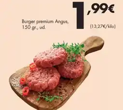 Supermercados Lupa Burger premium Angus oferta