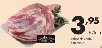 Supermercados Lupa Paleta de cerdo con hueso. oferta