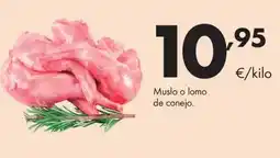 Supermercados Lupa Muslo o lomo de conejo. oferta