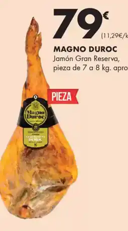 Supermercados Lupa MAGNO DUROC Jamón Gran Reserva oferta