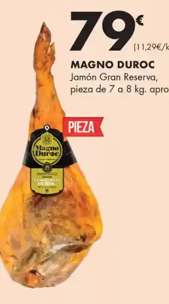 Supermercados Lupa MAGNO DUROC Jamón Gran Reserva oferta