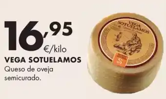 Supermercados Lupa VEGA SOTUELAMOS Queso de oveja semicurado. oferta