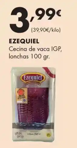 Supermercados Lupa EZEQUIEL Cecina de vaca IGP, lonchas oferta