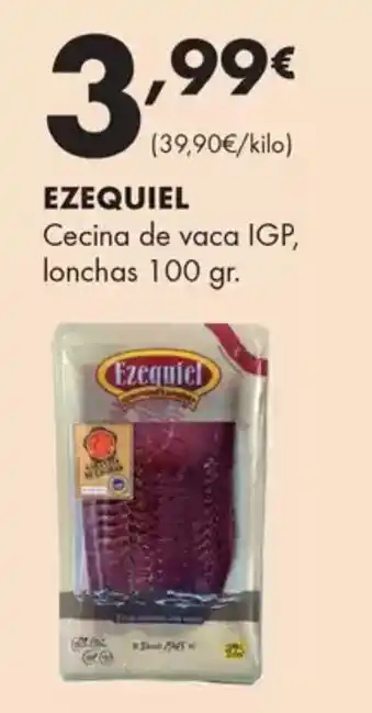 Supermercados Lupa EZEQUIEL Cecina de vaca IGP, lonchas oferta