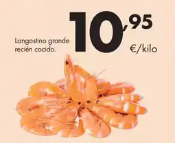 Supermercados Lupa Langostino grande recién cocido. oferta