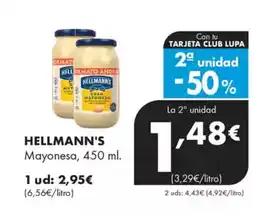 Supermercados Lupa HELLMANN'S Mayonesa oferta