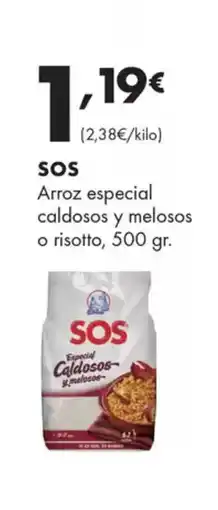 Supermercados Lupa SOS Arroz especial caldosos y melosos o risotto oferta