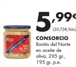 Supermercados Lupa CONSORCIO Bonito del Norte en aceite de oliva oferta