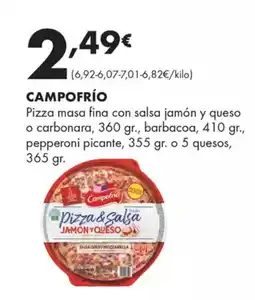 Supermercados Lupa CAMPOFRÍO oferta