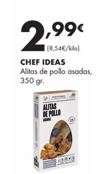 Supermercados Lupa CHEF IDEAS Alitas de pollo asadas, oferta