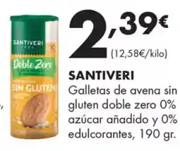 Supermercados Lupa SIN GLUTEN Galletas de avena sin gluten doble zero 0% azúcar añadido y 0% edulcorantes oferta