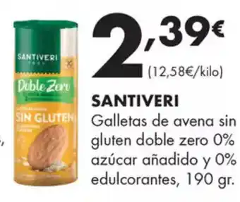 Supermercados Lupa SIN GLUTEN Galletas de avena sin gluten doble zero 0% azúcar añadido y 0% edulcorantes oferta