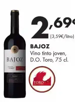 Supermercados Lupa BAJOZ D.O. Toro oferta