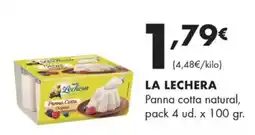 Supermercados Lupa LA LECHERA Panna cotta natural oferta