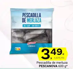 Supermercados Dani PESCANOVA Pescadilla de merluza oferta