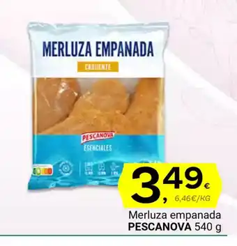 Supermercados Dani PESCANOVA Merluza empanada oferta