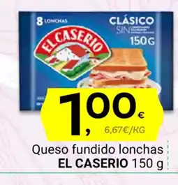 Supermercados Dani EL CASERIO Queso fundido lonchas oferta