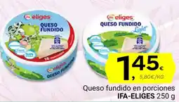 Supermercados Dani IFA-ELIGES Queso fundido en porciones oferta