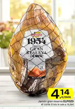 Supermercados Dani ELPOZO Jamón gran reserva oferta