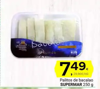 Supermercados Dani SUPERMAR Palitos de bacalao oferta