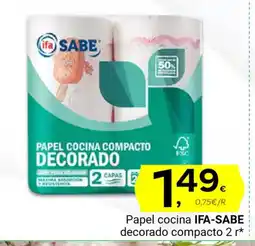 Supermercados Dani IFA-SABE Papel cocina decorado compacto oferta