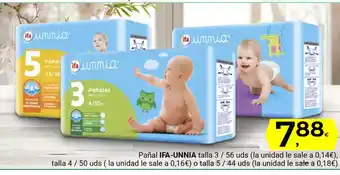 Supermercados Dani IFA-UNNIA Pañal talla oferta