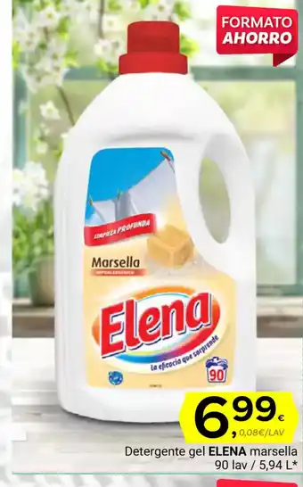 Supermercados Dani ELENA Detergente gel marsella oferta