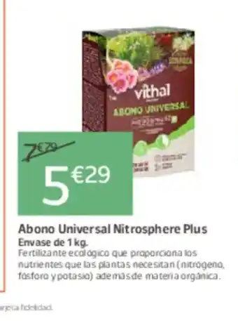 Jardiland Abono Universal Nitrosphere Plus oferta