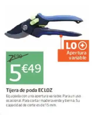 Jardiland Tijera de poda EC LOZ oferta