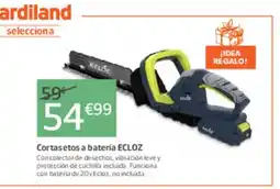 Jardiland Cortasetos a bateríay oferta