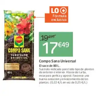 Jardiland Compo Sana Universal oferta