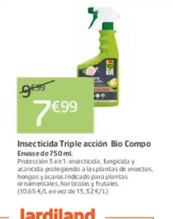 Jardiland Insecticida Triple acción Bio Compo oferta