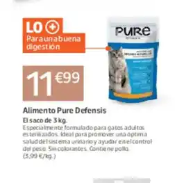 Jardiland Alimento Pure Defensis oferta