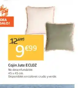 Jardiland Cojín Jute ECLOZ oferta